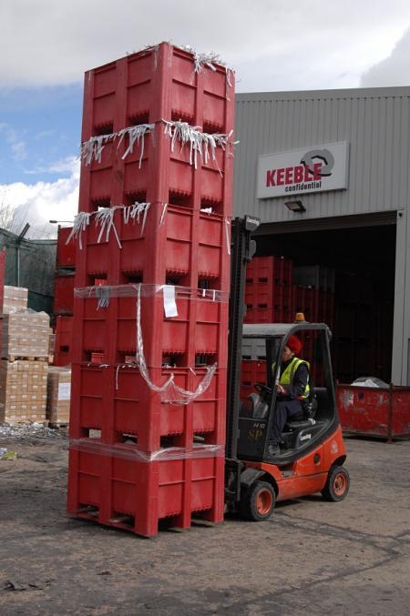 廢紙回收周轉箱